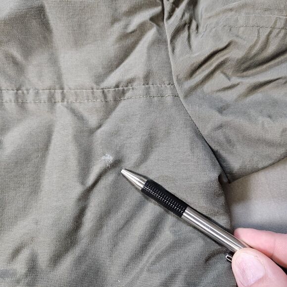 Old Navy Pullover Jacket Mens Medium Green Outerwear Fleece Lined ¼ Zip - Picture 3 of 6